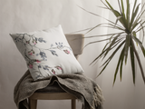 Blossoms Watercolor Pillows 4 Sizes