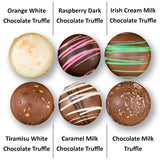 Beautiful Art Couple Artisan Chocolate Truffles, Valentine Day Gift, Keepsake Tin